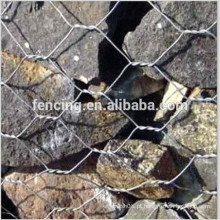 Galvanizado / PVC Revestido / Galfan Hexagonal Caixa Gabion